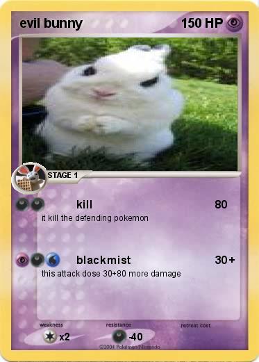 Pokemon evil bunny