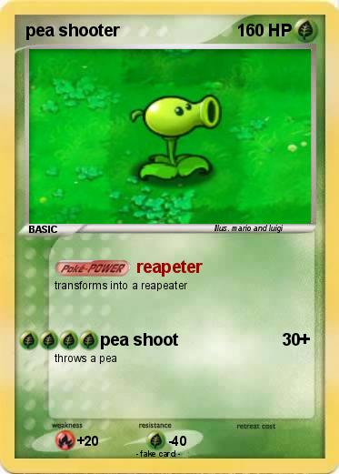 Pokemon pea shooter