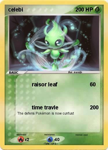Pokemon celebi