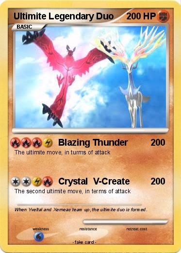 Pokemon Ultimite Legendary Duo