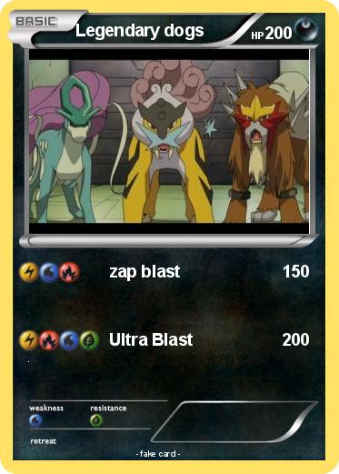 Pokemon Legendary dogs