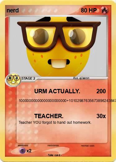 Pokemon nerd