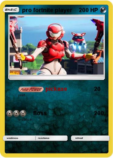 Pokemon pro fortnite player