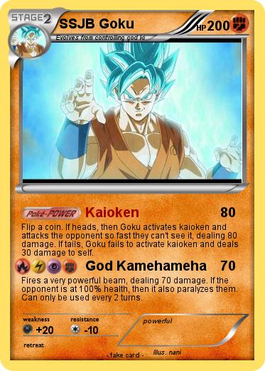 Pokemon SSJB Goku