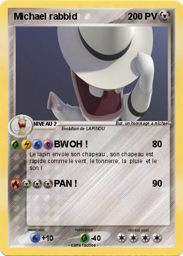 Pokemon Michael rabbid