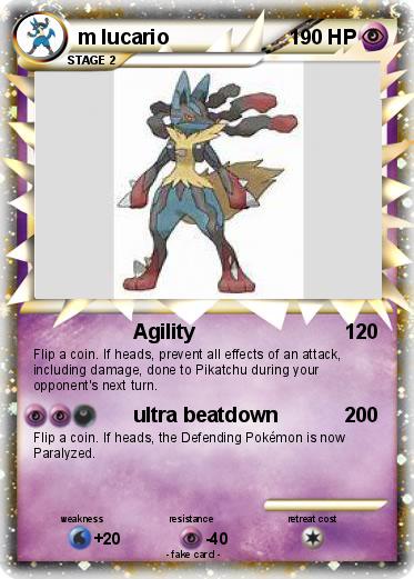Pokemon m lucario
