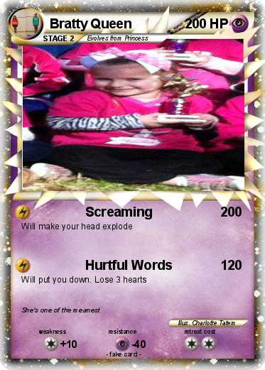 Pokemon Bratty Queen