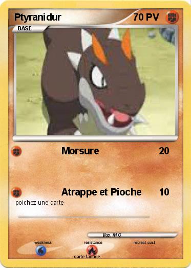Pokemon Ptyranidur
