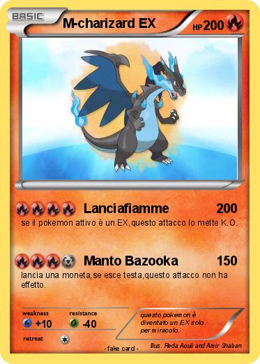 Pokemon M-charizard EX