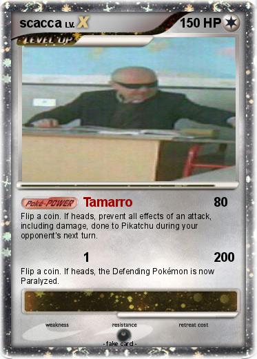 Pokemon scacca