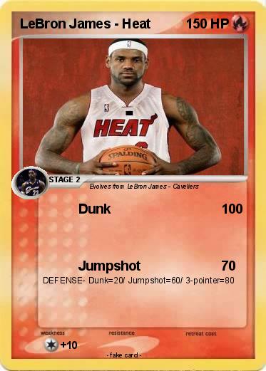 Pokemon LeBron James - Heat