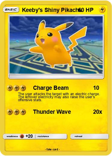 Pokemon Keeby's Shiny Pikachu