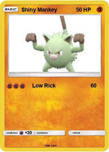 Pokemon Shiny Mankey