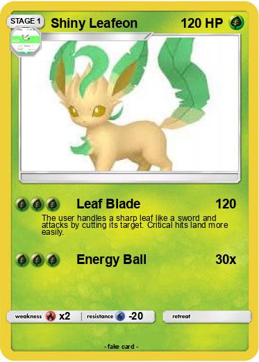 Pokemon Shiny Leafeon