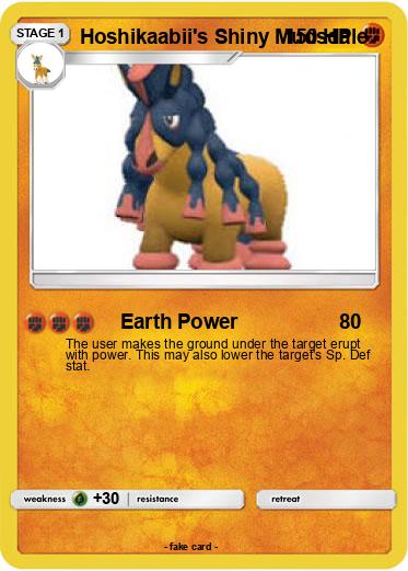 Pokemon Hoshikaabii's Shiny Mudsdale