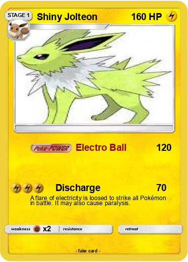 Pokemon Shiny Jolteon