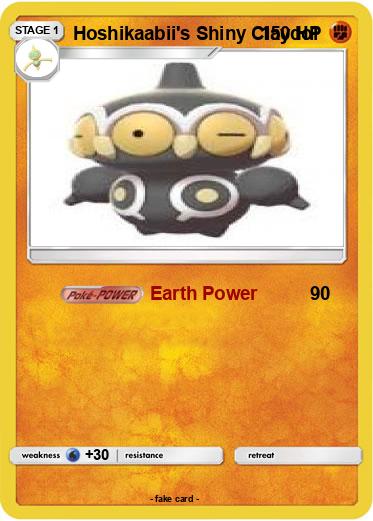 Pokemon Hoshikaabii's Shiny Claydol