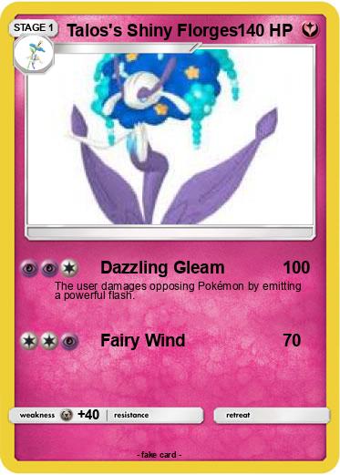 Pokemon Talos's Shiny Florges