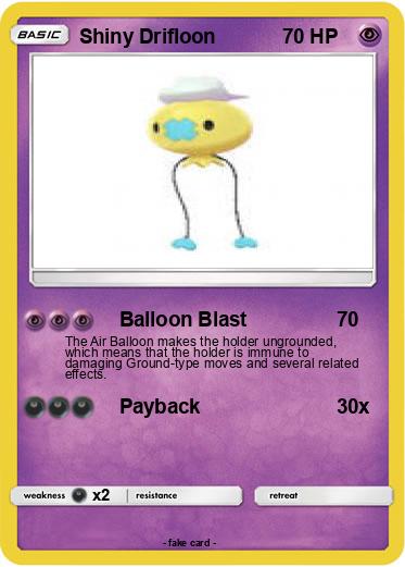 Pokemon Shiny Drifloon