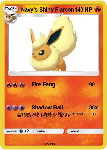 Pokemon Navy's Shiny Flareon