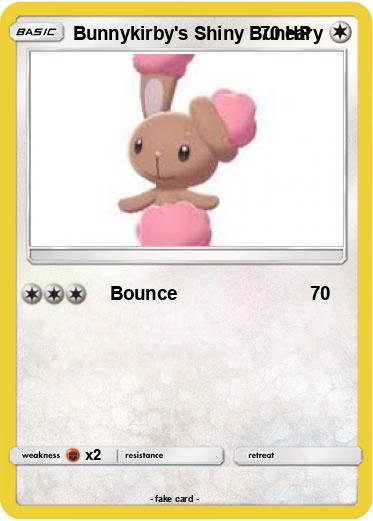 Pokemon Bunnykirby's Shiny Buneary
