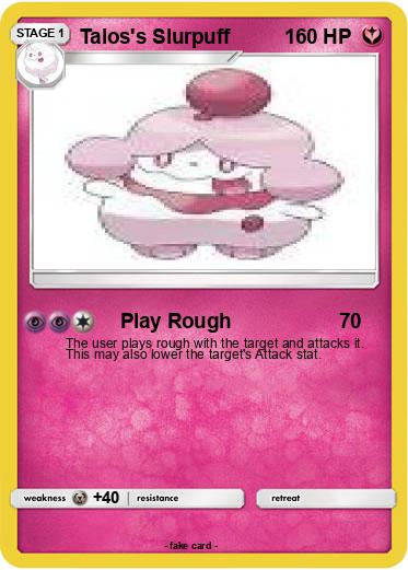 Pokemon Talos's Slurpuff