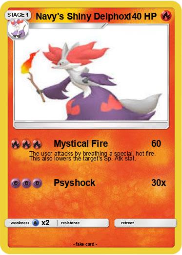 Pokemon Navy's Shiny Delphox