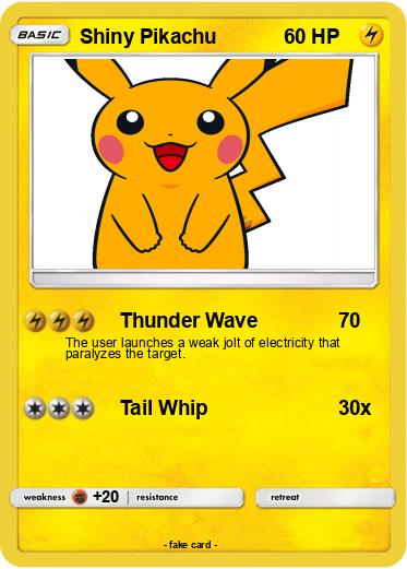 Pokemon Shiny Pikachu
