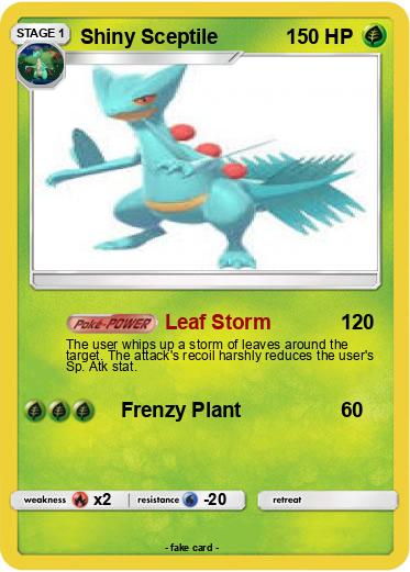 Pokemon Shiny Sceptile