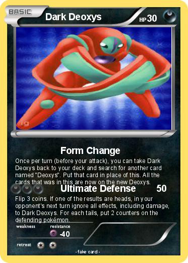 Pokemon Dark Deoxys