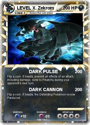 Pokemon LEVEL X. Zekrom