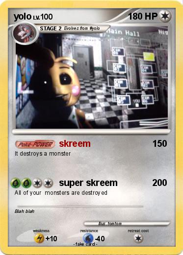 Pokemon yolo