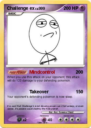 Pokemon Challenge ex
