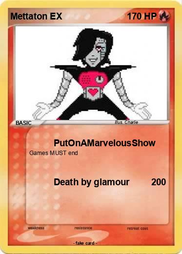 Pokemon Mettaton EX