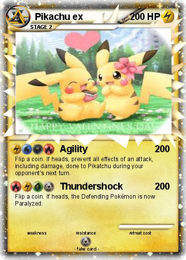 Pokemon Pikachu ex