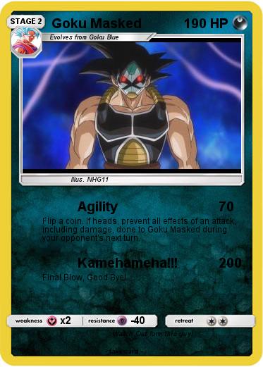 Pokemon Goku Masked