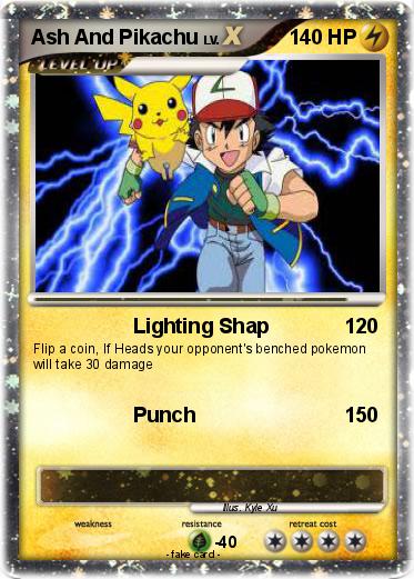 Pokemon Ash And Pikachu