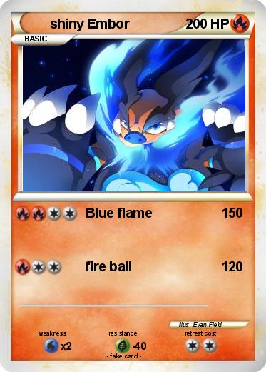 Pokemon shiny Embor