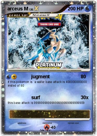 Pokemon arceus M