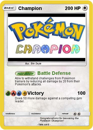 Pokemon Champion
