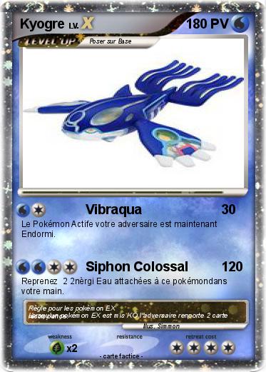 Pokemon Kyogre