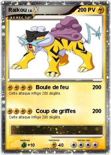 Pokemon Raikou