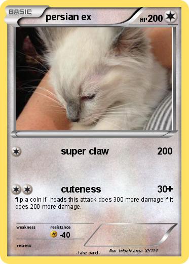 Pokemon persian ex