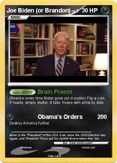 Pokemon Joe Biden (or Brandon)
