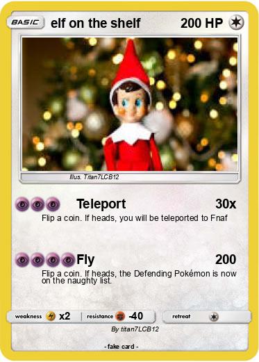 Pokemon elf on the shelf