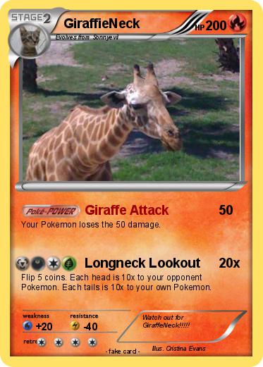 Pokemon GiraffieNeck