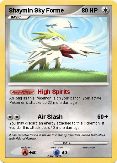 Pokemon Shaymin Sky Forme