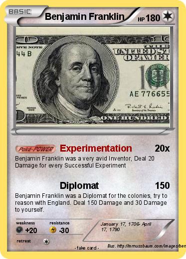 Pokemon Benjamin Franklin