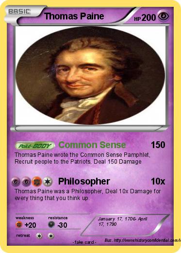 Pokemon Thomas Paine