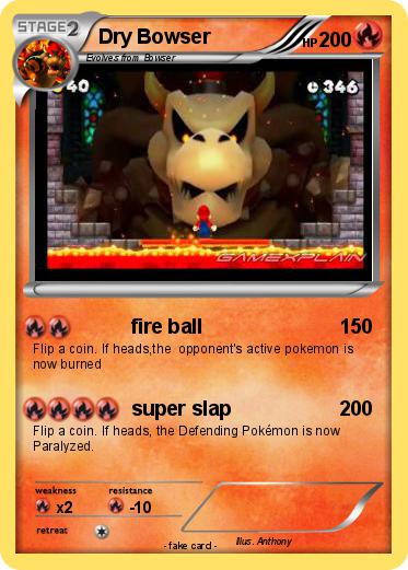 Pokemon Dry Bowser